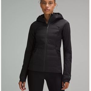 LULULEMON DOWN FOR IT ALL JACKET - BLACK - SIZE 6